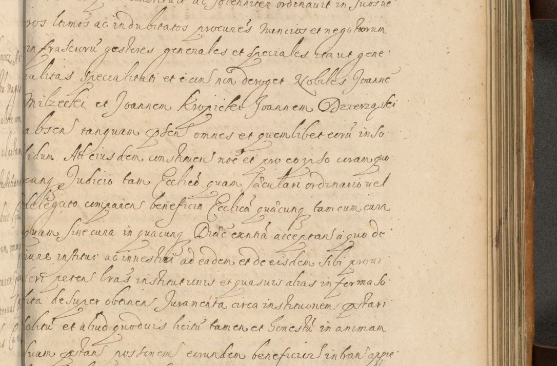 Zdjęcie nr 662 dla obiektu archiwalnego: Volumen II actorum episcopalium R. D. Petri Gembicki, episcopi Cracoviensis, locum tenente in dioecesi R. D. Alberto Lipnicki, canonico Cracoviensi post discessum R. D. Episcopi in Italiam et usque ad redditum eiusdem in Poloniam, videlicet a die 16 Novembris 1644 et per a. D. 1645 inchoative ad Septembrem. Horum videatur index ad finem huius voluminis