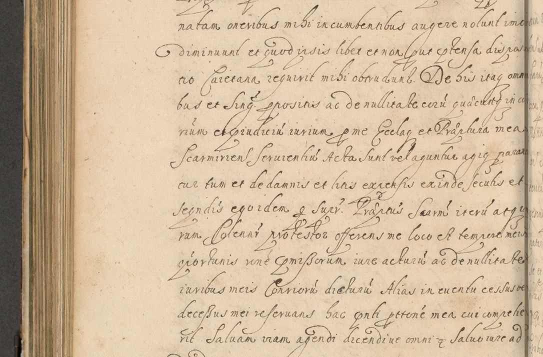 Zdjęcie nr 659 dla obiektu archiwalnego: Volumen II actorum episcopalium R. D. Petri Gembicki, episcopi Cracoviensis, locum tenente in dioecesi R. D. Alberto Lipnicki, canonico Cracoviensi post discessum R. D. Episcopi in Italiam et usque ad redditum eiusdem in Poloniam, videlicet a die 16 Novembris 1644 et per a. D. 1645 inchoative ad Septembrem. Horum videatur index ad finem huius voluminis