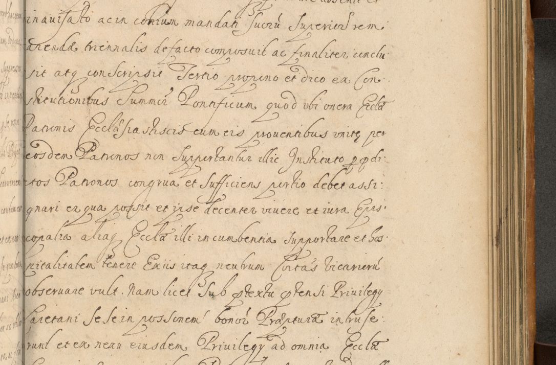 Zdjęcie nr 658 dla obiektu archiwalnego: Volumen II actorum episcopalium R. D. Petri Gembicki, episcopi Cracoviensis, locum tenente in dioecesi R. D. Alberto Lipnicki, canonico Cracoviensi post discessum R. D. Episcopi in Italiam et usque ad redditum eiusdem in Poloniam, videlicet a die 16 Novembris 1644 et per a. D. 1645 inchoative ad Septembrem. Horum videatur index ad finem huius voluminis