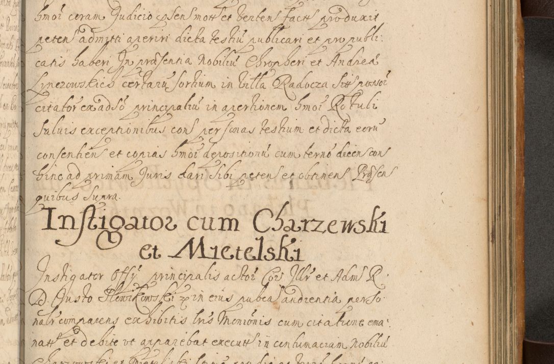 Zdjęcie nr 650 dla obiektu archiwalnego: Volumen II actorum episcopalium R. D. Petri Gembicki, episcopi Cracoviensis, locum tenente in dioecesi R. D. Alberto Lipnicki, canonico Cracoviensi post discessum R. D. Episcopi in Italiam et usque ad redditum eiusdem in Poloniam, videlicet a die 16 Novembris 1644 et per a. D. 1645 inchoative ad Septembrem. Horum videatur index ad finem huius voluminis
