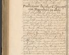 Zdjęcie nr 621 dla obiektu archiwalnego: Volumen II actorum episcopalium R. D. Petri Gembicki, episcopi Cracoviensis, locum tenente in dioecesi R. D. Alberto Lipnicki, canonico Cracoviensi post discessum R. D. Episcopi in Italiam et usque ad redditum eiusdem in Poloniam, videlicet a die 16 Novembris 1644 et per a. D. 1645 inchoative ad Septembrem. Horum videatur index ad finem huius voluminis