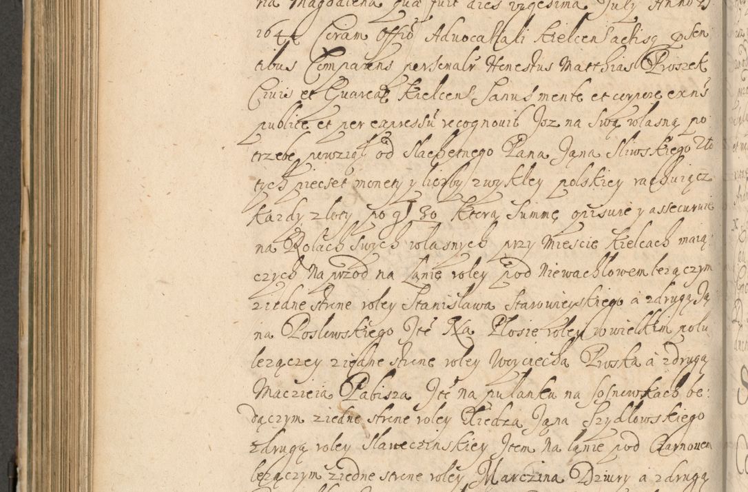 Zdjęcie nr 617 dla obiektu archiwalnego: Volumen II actorum episcopalium R. D. Petri Gembicki, episcopi Cracoviensis, locum tenente in dioecesi R. D. Alberto Lipnicki, canonico Cracoviensi post discessum R. D. Episcopi in Italiam et usque ad redditum eiusdem in Poloniam, videlicet a die 16 Novembris 1644 et per a. D. 1645 inchoative ad Septembrem. Horum videatur index ad finem huius voluminis