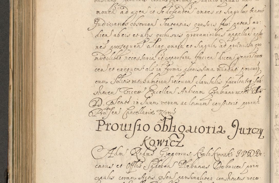 Zdjęcie nr 595 dla obiektu archiwalnego: Volumen II actorum episcopalium R. D. Petri Gembicki, episcopi Cracoviensis, locum tenente in dioecesi R. D. Alberto Lipnicki, canonico Cracoviensi post discessum R. D. Episcopi in Italiam et usque ad redditum eiusdem in Poloniam, videlicet a die 16 Novembris 1644 et per a. D. 1645 inchoative ad Septembrem. Horum videatur index ad finem huius voluminis
