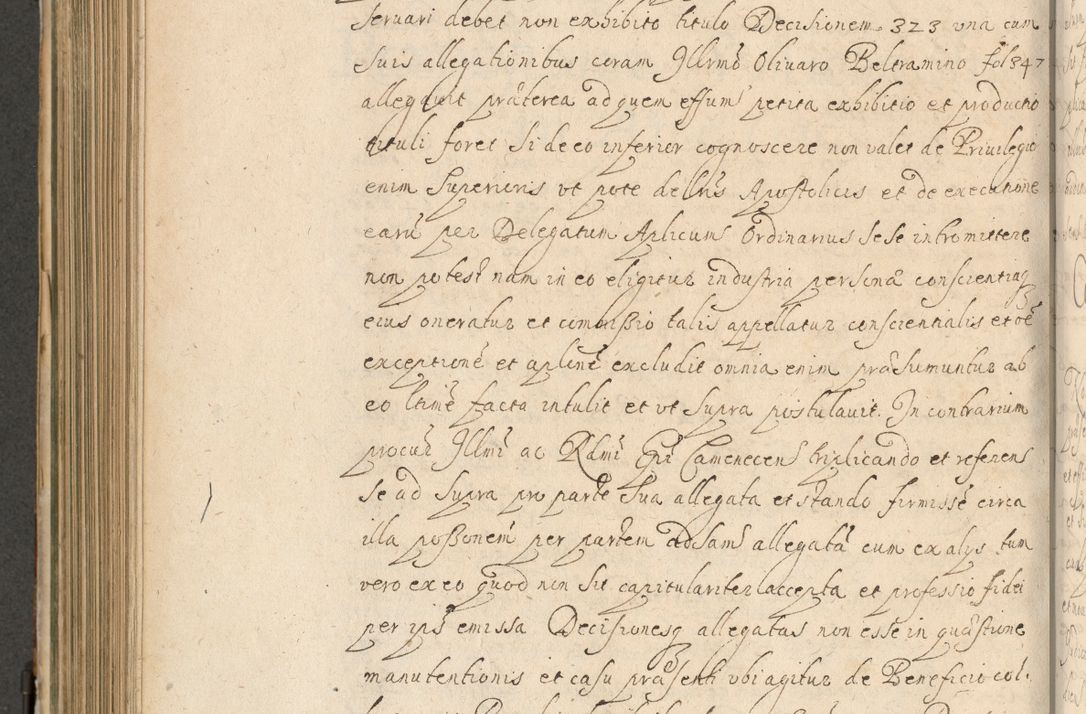 Zdjęcie nr 589 dla obiektu archiwalnego: Volumen II actorum episcopalium R. D. Petri Gembicki, episcopi Cracoviensis, locum tenente in dioecesi R. D. Alberto Lipnicki, canonico Cracoviensi post discessum R. D. Episcopi in Italiam et usque ad redditum eiusdem in Poloniam, videlicet a die 16 Novembris 1644 et per a. D. 1645 inchoative ad Septembrem. Horum videatur index ad finem huius voluminis