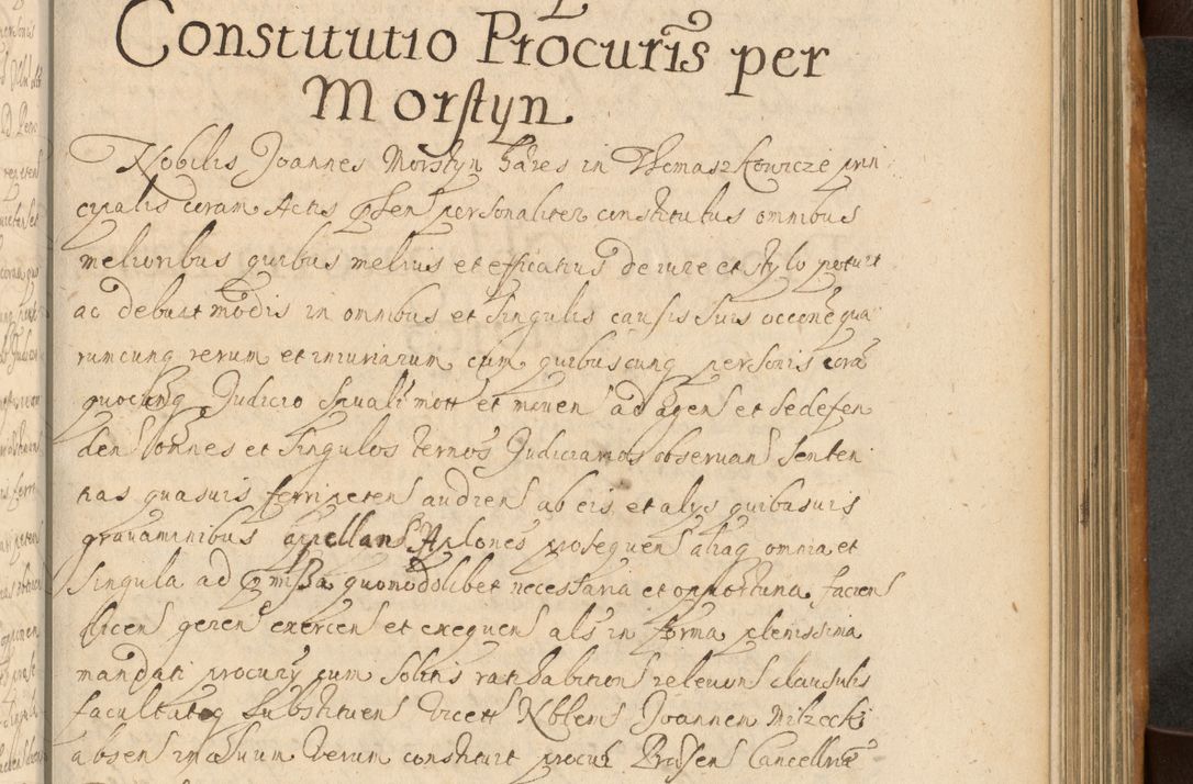 Zdjęcie nr 560 dla obiektu archiwalnego: Volumen II actorum episcopalium R. D. Petri Gembicki, episcopi Cracoviensis, locum tenente in dioecesi R. D. Alberto Lipnicki, canonico Cracoviensi post discessum R. D. Episcopi in Italiam et usque ad redditum eiusdem in Poloniam, videlicet a die 16 Novembris 1644 et per a. D. 1645 inchoative ad Septembrem. Horum videatur index ad finem huius voluminis
