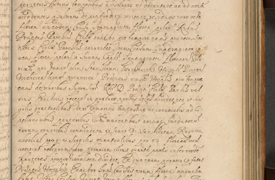 Zdjęcie nr 556 dla obiektu archiwalnego: Volumen II actorum episcopalium R. D. Petri Gembicki, episcopi Cracoviensis, locum tenente in dioecesi R. D. Alberto Lipnicki, canonico Cracoviensi post discessum R. D. Episcopi in Italiam et usque ad redditum eiusdem in Poloniam, videlicet a die 16 Novembris 1644 et per a. D. 1645 inchoative ad Septembrem. Horum videatur index ad finem huius voluminis