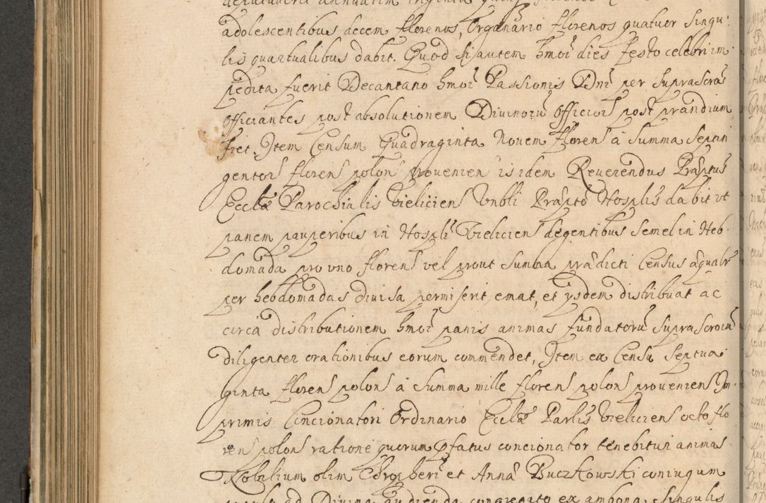 Zdjęcie nr 555 dla obiektu archiwalnego: Volumen II actorum episcopalium R. D. Petri Gembicki, episcopi Cracoviensis, locum tenente in dioecesi R. D. Alberto Lipnicki, canonico Cracoviensi post discessum R. D. Episcopi in Italiam et usque ad redditum eiusdem in Poloniam, videlicet a die 16 Novembris 1644 et per a. D. 1645 inchoative ad Septembrem. Horum videatur index ad finem huius voluminis