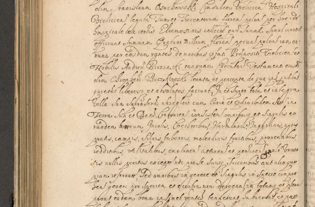 Zdjęcie nr 549 dla obiektu archiwalnego: Volumen II actorum episcopalium R. D. Petri Gembicki, episcopi Cracoviensis, locum tenente in dioecesi R. D. Alberto Lipnicki, canonico Cracoviensi post discessum R. D. Episcopi in Italiam et usque ad redditum eiusdem in Poloniam, videlicet a die 16 Novembris 1644 et per a. D. 1645 inchoative ad Septembrem. Horum videatur index ad finem huius voluminis