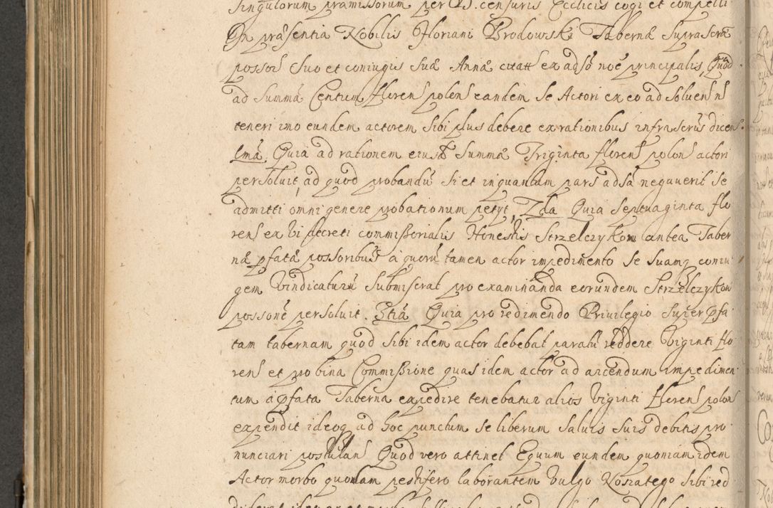 Zdjęcie nr 545 dla obiektu archiwalnego: Volumen II actorum episcopalium R. D. Petri Gembicki, episcopi Cracoviensis, locum tenente in dioecesi R. D. Alberto Lipnicki, canonico Cracoviensi post discessum R. D. Episcopi in Italiam et usque ad redditum eiusdem in Poloniam, videlicet a die 16 Novembris 1644 et per a. D. 1645 inchoative ad Septembrem. Horum videatur index ad finem huius voluminis