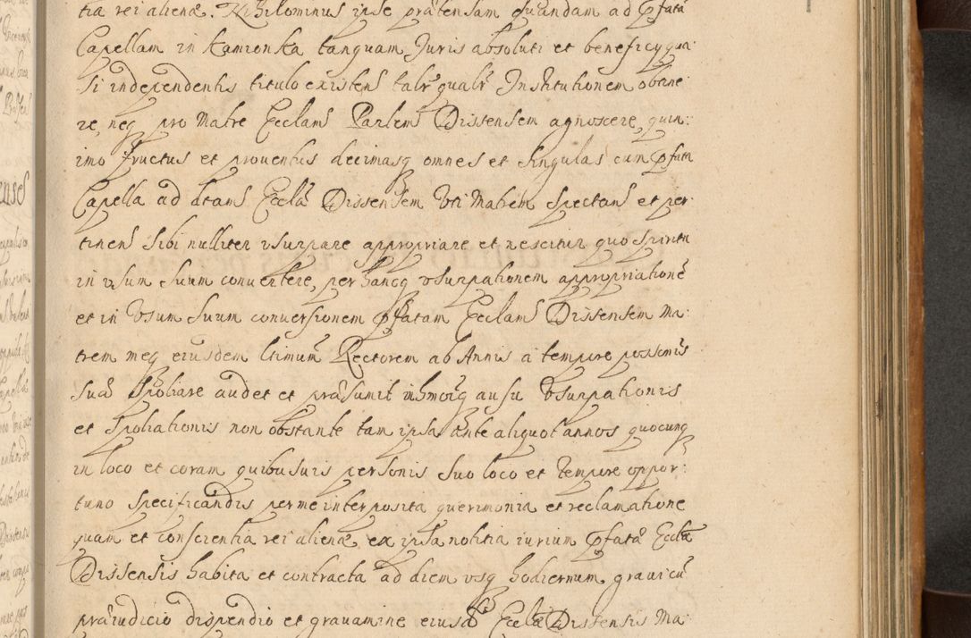 Zdjęcie nr 522 dla obiektu archiwalnego: Volumen II actorum episcopalium R. D. Petri Gembicki, episcopi Cracoviensis, locum tenente in dioecesi R. D. Alberto Lipnicki, canonico Cracoviensi post discessum R. D. Episcopi in Italiam et usque ad redditum eiusdem in Poloniam, videlicet a die 16 Novembris 1644 et per a. D. 1645 inchoative ad Septembrem. Horum videatur index ad finem huius voluminis