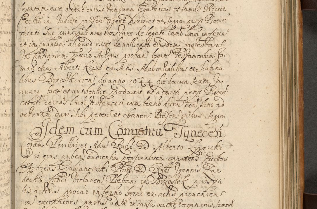 Zdjęcie nr 512 dla obiektu archiwalnego: Volumen II actorum episcopalium R. D. Petri Gembicki, episcopi Cracoviensis, locum tenente in dioecesi R. D. Alberto Lipnicki, canonico Cracoviensi post discessum R. D. Episcopi in Italiam et usque ad redditum eiusdem in Poloniam, videlicet a die 16 Novembris 1644 et per a. D. 1645 inchoative ad Septembrem. Horum videatur index ad finem huius voluminis