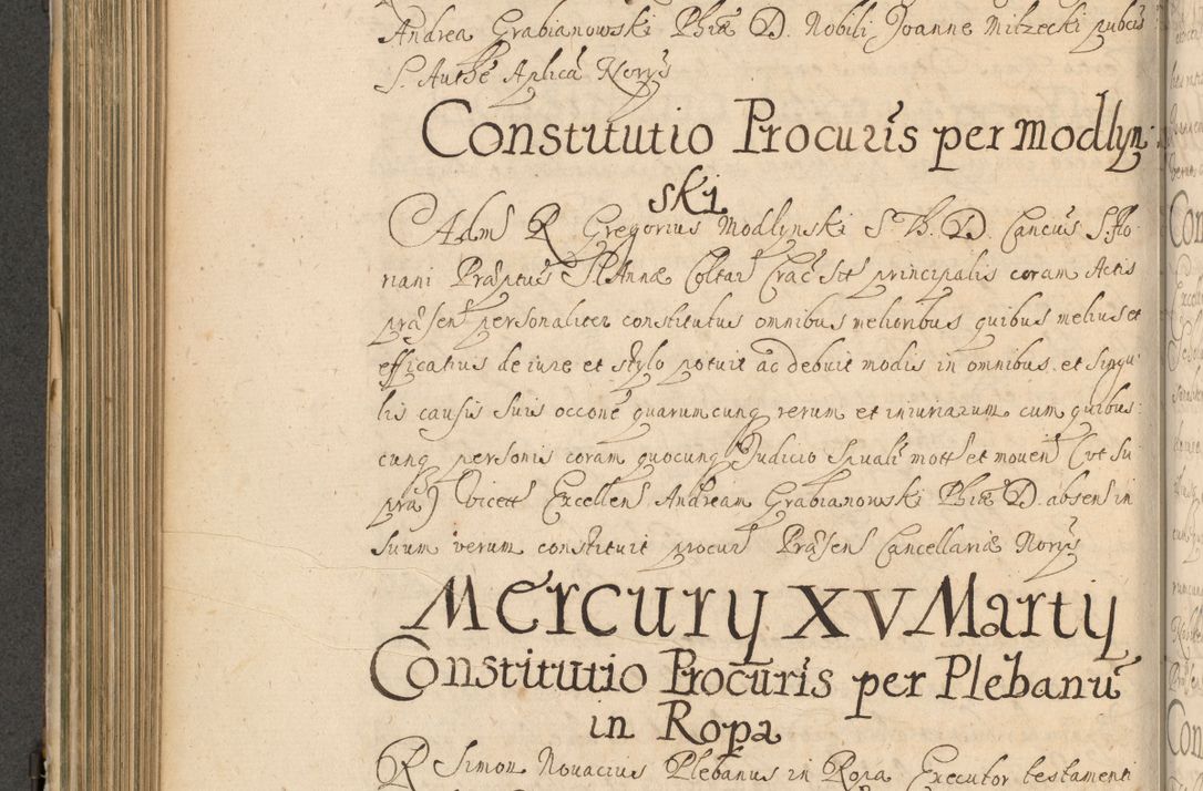 Zdjęcie nr 507 dla obiektu archiwalnego: Volumen II actorum episcopalium R. D. Petri Gembicki, episcopi Cracoviensis, locum tenente in dioecesi R. D. Alberto Lipnicki, canonico Cracoviensi post discessum R. D. Episcopi in Italiam et usque ad redditum eiusdem in Poloniam, videlicet a die 16 Novembris 1644 et per a. D. 1645 inchoative ad Septembrem. Horum videatur index ad finem huius voluminis