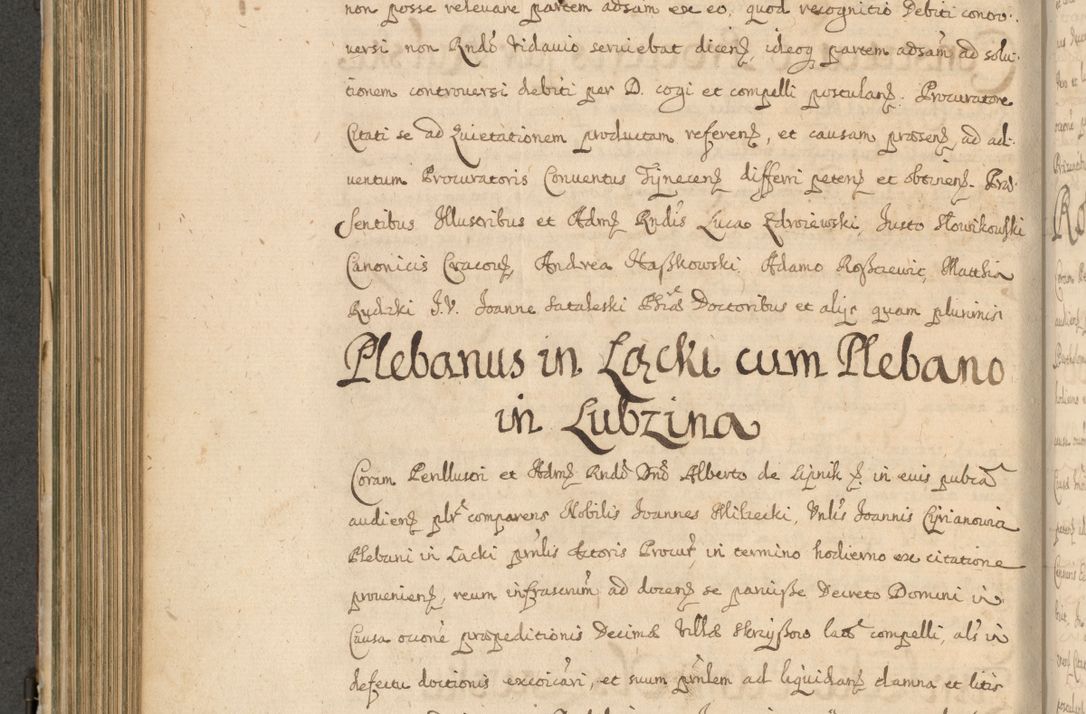 Zdjęcie nr 491 dla obiektu archiwalnego: Volumen II actorum episcopalium R. D. Petri Gembicki, episcopi Cracoviensis, locum tenente in dioecesi R. D. Alberto Lipnicki, canonico Cracoviensi post discessum R. D. Episcopi in Italiam et usque ad redditum eiusdem in Poloniam, videlicet a die 16 Novembris 1644 et per a. D. 1645 inchoative ad Septembrem. Horum videatur index ad finem huius voluminis
