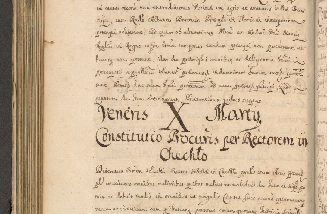 Zdjęcie nr 489 dla obiektu archiwalnego: Volumen II actorum episcopalium R. D. Petri Gembicki, episcopi Cracoviensis, locum tenente in dioecesi R. D. Alberto Lipnicki, canonico Cracoviensi post discessum R. D. Episcopi in Italiam et usque ad redditum eiusdem in Poloniam, videlicet a die 16 Novembris 1644 et per a. D. 1645 inchoative ad Septembrem. Horum videatur index ad finem huius voluminis
