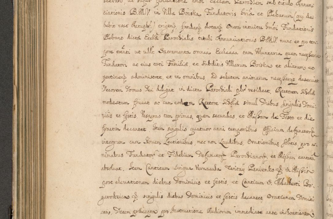 Zdjęcie nr 481 dla obiektu archiwalnego: Volumen II actorum episcopalium R. D. Petri Gembicki, episcopi Cracoviensis, locum tenente in dioecesi R. D. Alberto Lipnicki, canonico Cracoviensi post discessum R. D. Episcopi in Italiam et usque ad redditum eiusdem in Poloniam, videlicet a die 16 Novembris 1644 et per a. D. 1645 inchoative ad Septembrem. Horum videatur index ad finem huius voluminis