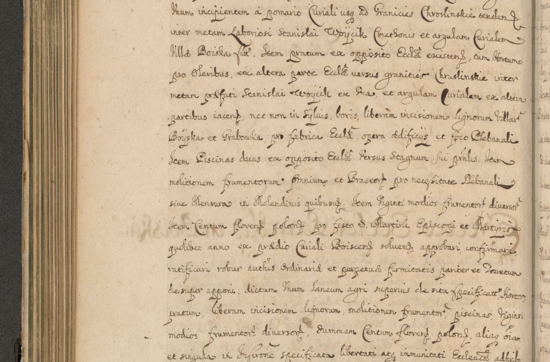 Zdjęcie nr 479 dla obiektu archiwalnego: Volumen II actorum episcopalium R. D. Petri Gembicki, episcopi Cracoviensis, locum tenente in dioecesi R. D. Alberto Lipnicki, canonico Cracoviensi post discessum R. D. Episcopi in Italiam et usque ad redditum eiusdem in Poloniam, videlicet a die 16 Novembris 1644 et per a. D. 1645 inchoative ad Septembrem. Horum videatur index ad finem huius voluminis