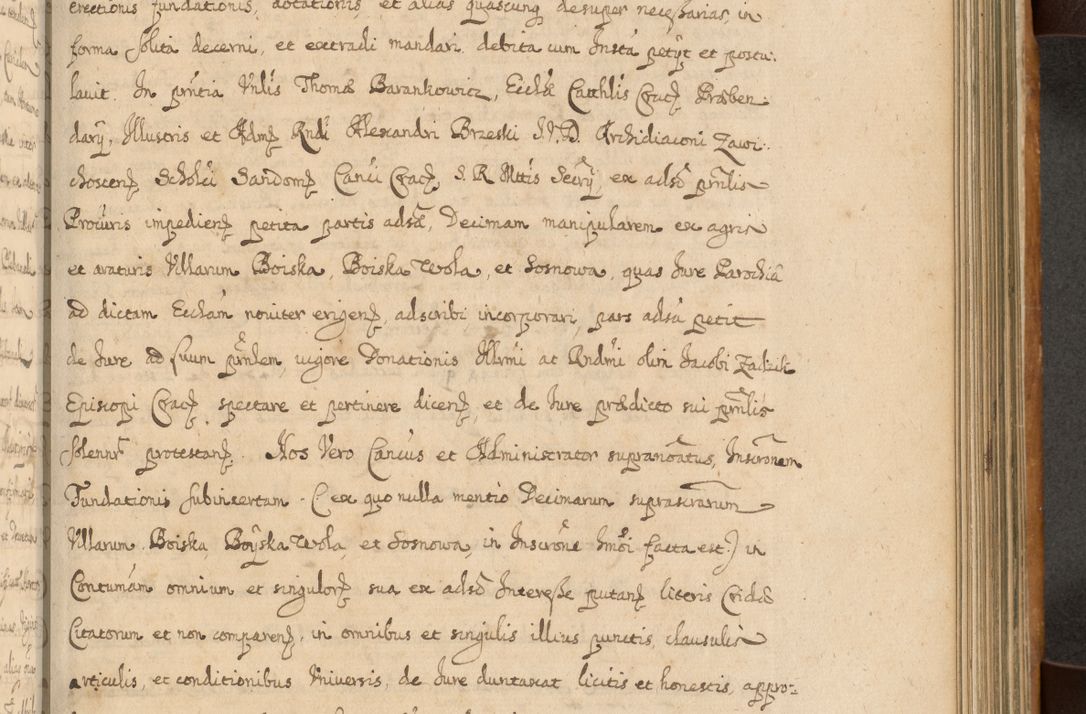 Zdjęcie nr 480 dla obiektu archiwalnego: Volumen II actorum episcopalium R. D. Petri Gembicki, episcopi Cracoviensis, locum tenente in dioecesi R. D. Alberto Lipnicki, canonico Cracoviensi post discessum R. D. Episcopi in Italiam et usque ad redditum eiusdem in Poloniam, videlicet a die 16 Novembris 1644 et per a. D. 1645 inchoative ad Septembrem. Horum videatur index ad finem huius voluminis