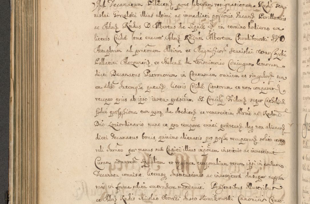 Zdjęcie nr 453 dla obiektu archiwalnego: Volumen II actorum episcopalium R. D. Petri Gembicki, episcopi Cracoviensis, locum tenente in dioecesi R. D. Alberto Lipnicki, canonico Cracoviensi post discessum R. D. Episcopi in Italiam et usque ad redditum eiusdem in Poloniam, videlicet a die 16 Novembris 1644 et per a. D. 1645 inchoative ad Septembrem. Horum videatur index ad finem huius voluminis