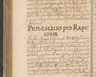 Zdjęcie nr 437 dla obiektu archiwalnego: Volumen II actorum episcopalium R. D. Petri Gembicki, episcopi Cracoviensis, locum tenente in dioecesi R. D. Alberto Lipnicki, canonico Cracoviensi post discessum R. D. Episcopi in Italiam et usque ad redditum eiusdem in Poloniam, videlicet a die 16 Novembris 1644 et per a. D. 1645 inchoative ad Septembrem. Horum videatur index ad finem huius voluminis