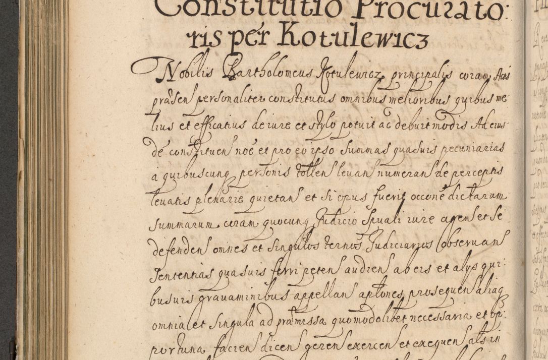 Zdjęcie nr 433 dla obiektu archiwalnego: Volumen II actorum episcopalium R. D. Petri Gembicki, episcopi Cracoviensis, locum tenente in dioecesi R. D. Alberto Lipnicki, canonico Cracoviensi post discessum R. D. Episcopi in Italiam et usque ad redditum eiusdem in Poloniam, videlicet a die 16 Novembris 1644 et per a. D. 1645 inchoative ad Septembrem. Horum videatur index ad finem huius voluminis