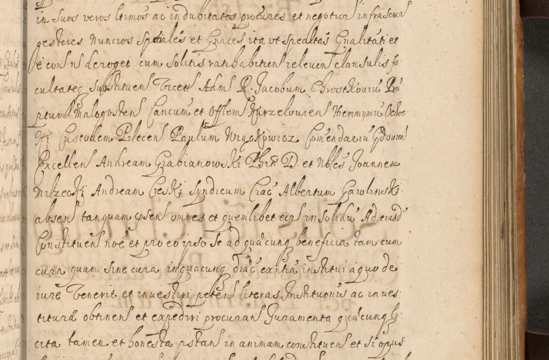 Zdjęcie nr 426 dla obiektu archiwalnego: Volumen II actorum episcopalium R. D. Petri Gembicki, episcopi Cracoviensis, locum tenente in dioecesi R. D. Alberto Lipnicki, canonico Cracoviensi post discessum R. D. Episcopi in Italiam et usque ad redditum eiusdem in Poloniam, videlicet a die 16 Novembris 1644 et per a. D. 1645 inchoative ad Septembrem. Horum videatur index ad finem huius voluminis