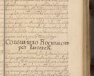 Zdjęcie nr 424 dla obiektu archiwalnego: Volumen II actorum episcopalium R. D. Petri Gembicki, episcopi Cracoviensis, locum tenente in dioecesi R. D. Alberto Lipnicki, canonico Cracoviensi post discessum R. D. Episcopi in Italiam et usque ad redditum eiusdem in Poloniam, videlicet a die 16 Novembris 1644 et per a. D. 1645 inchoative ad Septembrem. Horum videatur index ad finem huius voluminis