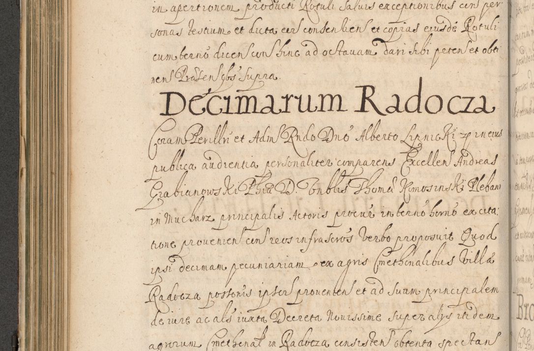 Zdjęcie nr 413 dla obiektu archiwalnego: Volumen II actorum episcopalium R. D. Petri Gembicki, episcopi Cracoviensis, locum tenente in dioecesi R. D. Alberto Lipnicki, canonico Cracoviensi post discessum R. D. Episcopi in Italiam et usque ad redditum eiusdem in Poloniam, videlicet a die 16 Novembris 1644 et per a. D. 1645 inchoative ad Septembrem. Horum videatur index ad finem huius voluminis