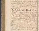 Zdjęcie nr 413 dla obiektu archiwalnego: Volumen II actorum episcopalium R. D. Petri Gembicki, episcopi Cracoviensis, locum tenente in dioecesi R. D. Alberto Lipnicki, canonico Cracoviensi post discessum R. D. Episcopi in Italiam et usque ad redditum eiusdem in Poloniam, videlicet a die 16 Novembris 1644 et per a. D. 1645 inchoative ad Septembrem. Horum videatur index ad finem huius voluminis