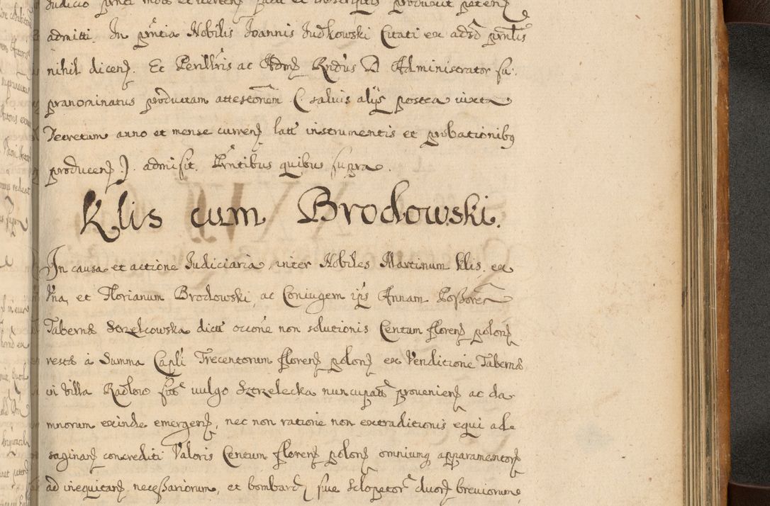 Zdjęcie nr 802 dla obiektu archiwalnego: Volumen II actorum episcopalium R. D. Petri Gembicki, episcopi Cracoviensis, locum tenente in dioecesi R. D. Alberto Lipnicki, canonico Cracoviensi post discessum R. D. Episcopi in Italiam et usque ad redditum eiusdem in Poloniam, videlicet a die 16 Novembris 1644 et per a. D. 1645 inchoative ad Septembrem. Horum videatur index ad finem huius voluminis