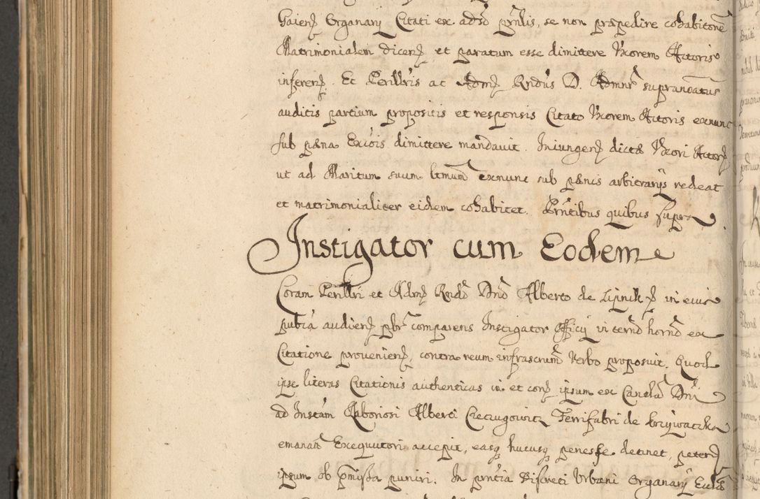 Zdjęcie nr 801 dla obiektu archiwalnego: Volumen II actorum episcopalium R. D. Petri Gembicki, episcopi Cracoviensis, locum tenente in dioecesi R. D. Alberto Lipnicki, canonico Cracoviensi post discessum R. D. Episcopi in Italiam et usque ad redditum eiusdem in Poloniam, videlicet a die 16 Novembris 1644 et per a. D. 1645 inchoative ad Septembrem. Horum videatur index ad finem huius voluminis