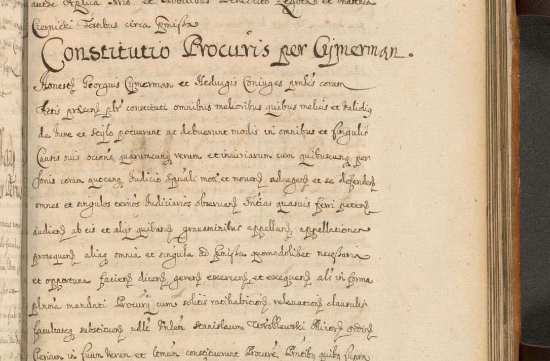 Zdjęcie nr 804 dla obiektu archiwalnego: Volumen II actorum episcopalium R. D. Petri Gembicki, episcopi Cracoviensis, locum tenente in dioecesi R. D. Alberto Lipnicki, canonico Cracoviensi post discessum R. D. Episcopi in Italiam et usque ad redditum eiusdem in Poloniam, videlicet a die 16 Novembris 1644 et per a. D. 1645 inchoative ad Septembrem. Horum videatur index ad finem huius voluminis