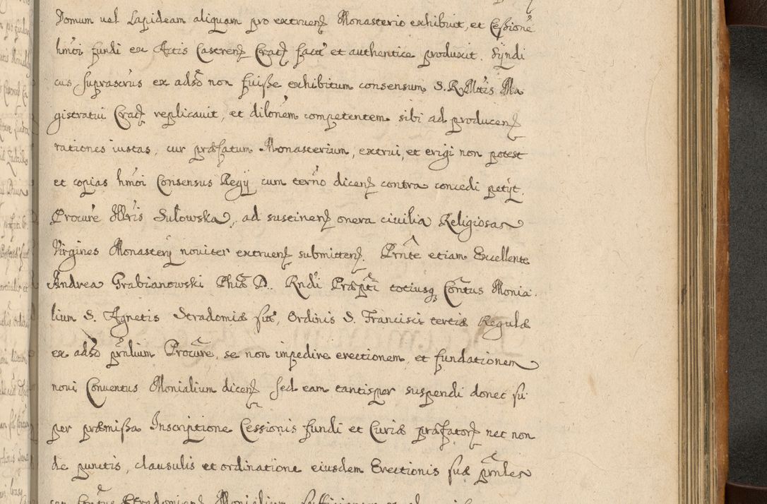Zdjęcie nr 790 dla obiektu archiwalnego: Volumen II actorum episcopalium R. D. Petri Gembicki, episcopi Cracoviensis, locum tenente in dioecesi R. D. Alberto Lipnicki, canonico Cracoviensi post discessum R. D. Episcopi in Italiam et usque ad redditum eiusdem in Poloniam, videlicet a die 16 Novembris 1644 et per a. D. 1645 inchoative ad Septembrem. Horum videatur index ad finem huius voluminis