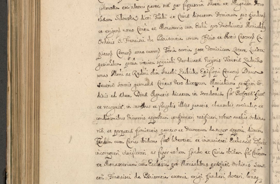 Zdjęcie nr 789 dla obiektu archiwalnego: Volumen II actorum episcopalium R. D. Petri Gembicki, episcopi Cracoviensis, locum tenente in dioecesi R. D. Alberto Lipnicki, canonico Cracoviensi post discessum R. D. Episcopi in Italiam et usque ad redditum eiusdem in Poloniam, videlicet a die 16 Novembris 1644 et per a. D. 1645 inchoative ad Septembrem. Horum videatur index ad finem huius voluminis