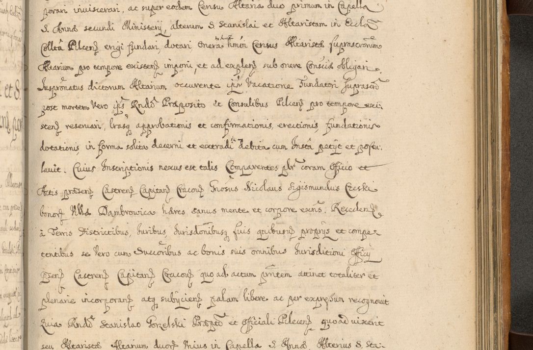 Zdjęcie nr 782 dla obiektu archiwalnego: Volumen II actorum episcopalium R. D. Petri Gembicki, episcopi Cracoviensis, locum tenente in dioecesi R. D. Alberto Lipnicki, canonico Cracoviensi post discessum R. D. Episcopi in Italiam et usque ad redditum eiusdem in Poloniam, videlicet a die 16 Novembris 1644 et per a. D. 1645 inchoative ad Septembrem. Horum videatur index ad finem huius voluminis