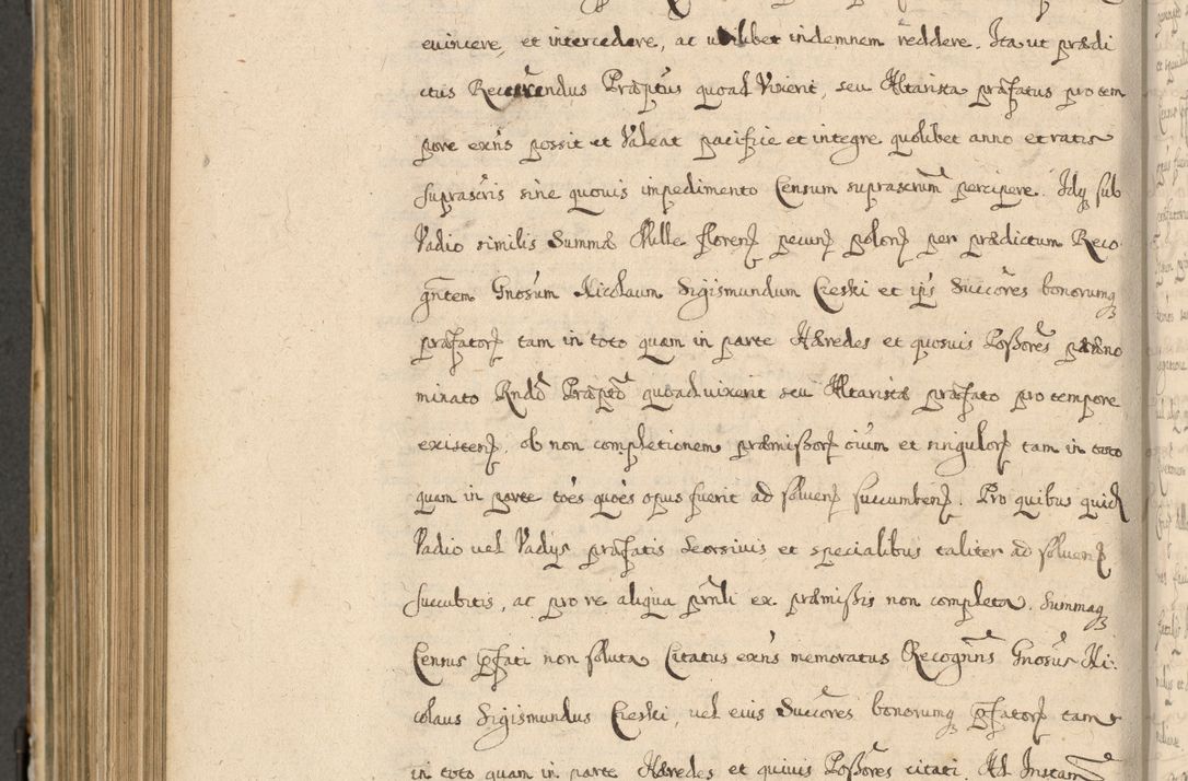 Zdjęcie nr 785 dla obiektu archiwalnego: Volumen II actorum episcopalium R. D. Petri Gembicki, episcopi Cracoviensis, locum tenente in dioecesi R. D. Alberto Lipnicki, canonico Cracoviensi post discessum R. D. Episcopi in Italiam et usque ad redditum eiusdem in Poloniam, videlicet a die 16 Novembris 1644 et per a. D. 1645 inchoative ad Septembrem. Horum videatur index ad finem huius voluminis