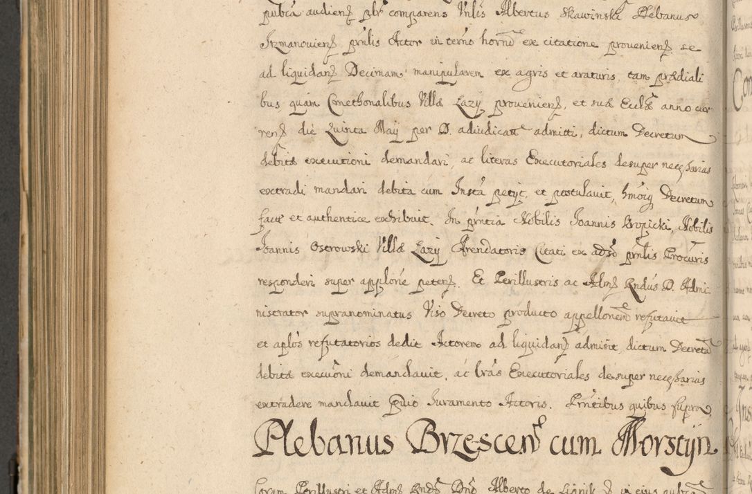 Zdjęcie nr 779 dla obiektu archiwalnego: Volumen II actorum episcopalium R. D. Petri Gembicki, episcopi Cracoviensis, locum tenente in dioecesi R. D. Alberto Lipnicki, canonico Cracoviensi post discessum R. D. Episcopi in Italiam et usque ad redditum eiusdem in Poloniam, videlicet a die 16 Novembris 1644 et per a. D. 1645 inchoative ad Septembrem. Horum videatur index ad finem huius voluminis