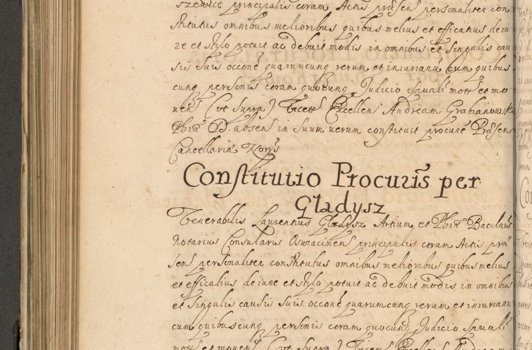 Zdjęcie nr 755 dla obiektu archiwalnego: Volumen II actorum episcopalium R. D. Petri Gembicki, episcopi Cracoviensis, locum tenente in dioecesi R. D. Alberto Lipnicki, canonico Cracoviensi post discessum R. D. Episcopi in Italiam et usque ad redditum eiusdem in Poloniam, videlicet a die 16 Novembris 1644 et per a. D. 1645 inchoative ad Septembrem. Horum videatur index ad finem huius voluminis