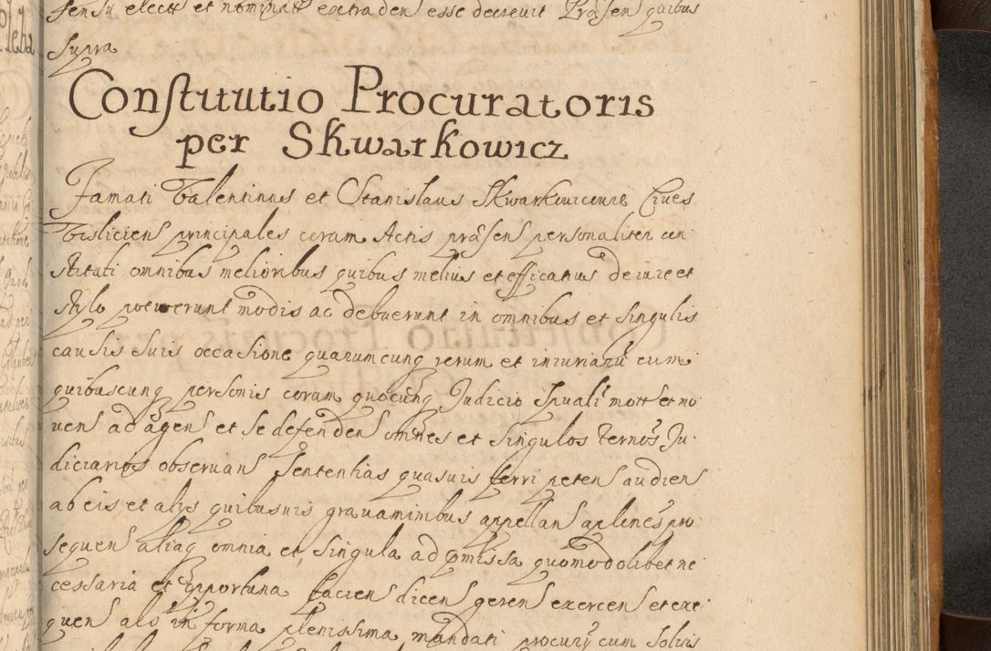 Zdjęcie nr 754 dla obiektu archiwalnego: Volumen II actorum episcopalium R. D. Petri Gembicki, episcopi Cracoviensis, locum tenente in dioecesi R. D. Alberto Lipnicki, canonico Cracoviensi post discessum R. D. Episcopi in Italiam et usque ad redditum eiusdem in Poloniam, videlicet a die 16 Novembris 1644 et per a. D. 1645 inchoative ad Septembrem. Horum videatur index ad finem huius voluminis