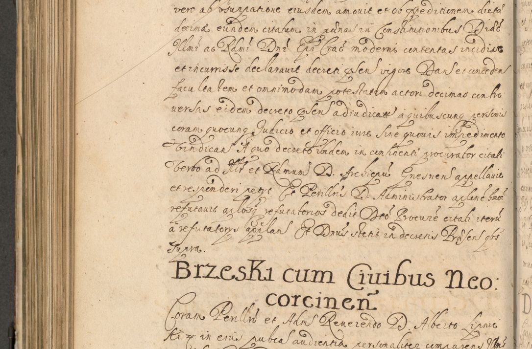 Zdjęcie nr 747 dla obiektu archiwalnego: Volumen II actorum episcopalium R. D. Petri Gembicki, episcopi Cracoviensis, locum tenente in dioecesi R. D. Alberto Lipnicki, canonico Cracoviensi post discessum R. D. Episcopi in Italiam et usque ad redditum eiusdem in Poloniam, videlicet a die 16 Novembris 1644 et per a. D. 1645 inchoative ad Septembrem. Horum videatur index ad finem huius voluminis
