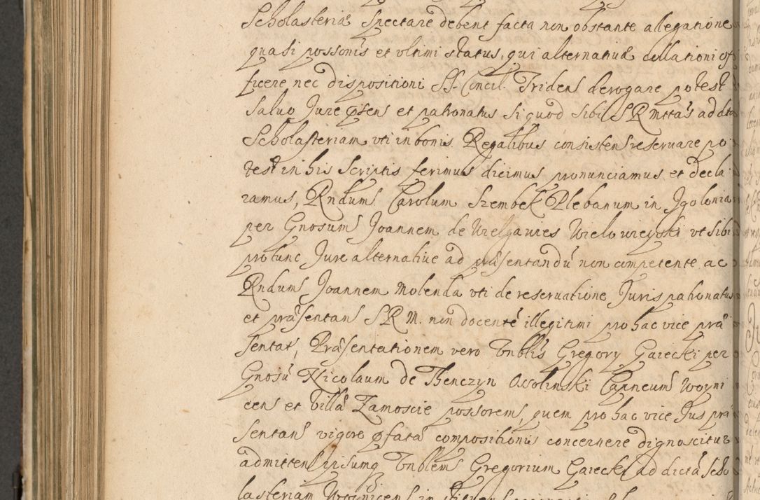 Zdjęcie nr 741 dla obiektu archiwalnego: Volumen II actorum episcopalium R. D. Petri Gembicki, episcopi Cracoviensis, locum tenente in dioecesi R. D. Alberto Lipnicki, canonico Cracoviensi post discessum R. D. Episcopi in Italiam et usque ad redditum eiusdem in Poloniam, videlicet a die 16 Novembris 1644 et per a. D. 1645 inchoative ad Septembrem. Horum videatur index ad finem huius voluminis