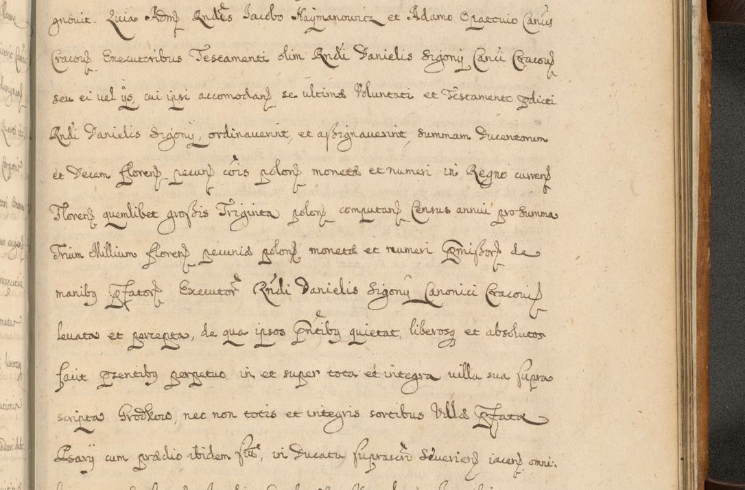 Zdjęcie nr 930 dla obiektu archiwalnego: Volumen II actorum episcopalium R. D. Petri Gembicki, episcopi Cracoviensis, locum tenente in dioecesi R. D. Alberto Lipnicki, canonico Cracoviensi post discessum R. D. Episcopi in Italiam et usque ad redditum eiusdem in Poloniam, videlicet a die 16 Novembris 1644 et per a. D. 1645 inchoative ad Septembrem. Horum videatur index ad finem huius voluminis