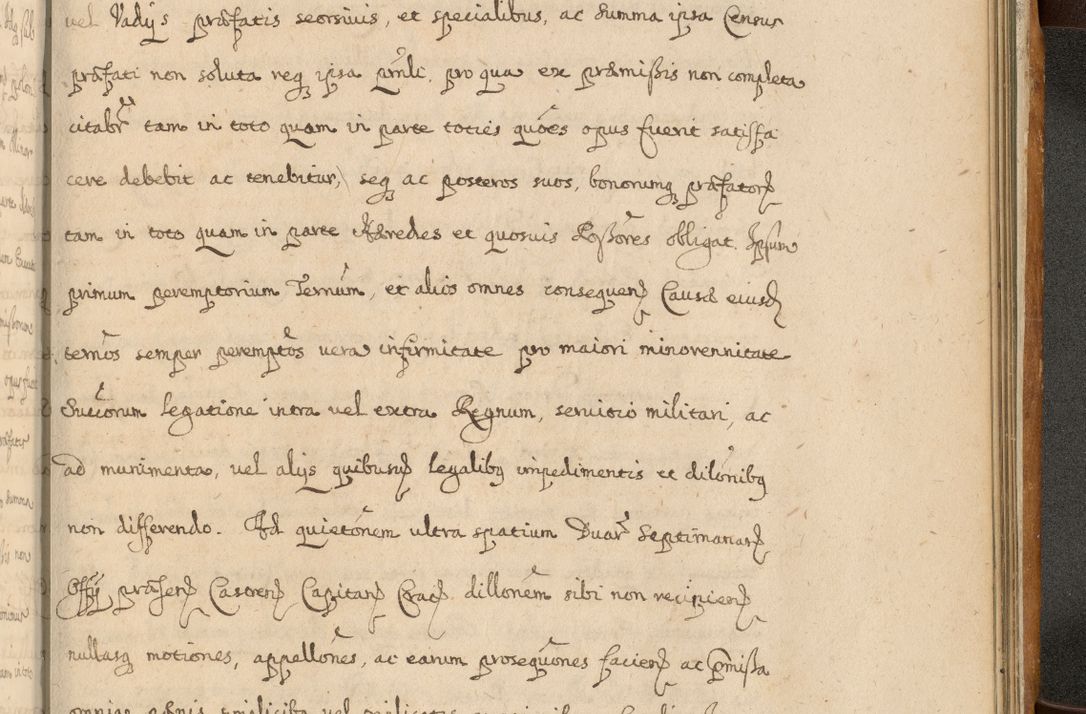 Zdjęcie nr 934 dla obiektu archiwalnego: Volumen II actorum episcopalium R. D. Petri Gembicki, episcopi Cracoviensis, locum tenente in dioecesi R. D. Alberto Lipnicki, canonico Cracoviensi post discessum R. D. Episcopi in Italiam et usque ad redditum eiusdem in Poloniam, videlicet a die 16 Novembris 1644 et per a. D. 1645 inchoative ad Septembrem. Horum videatur index ad finem huius voluminis