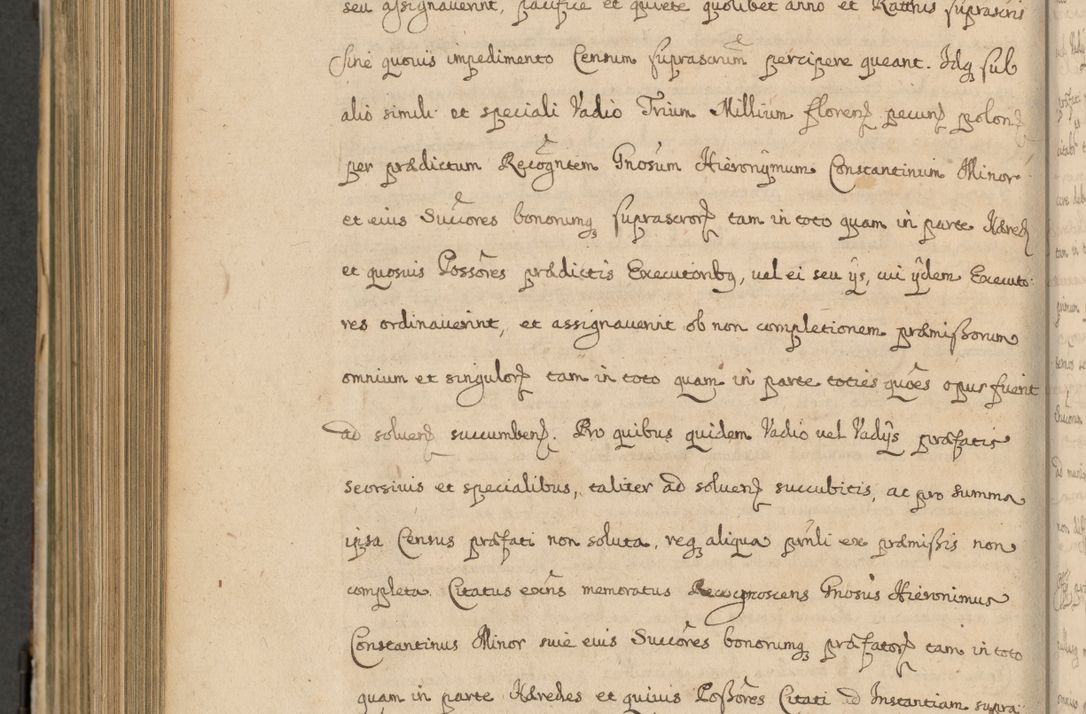 Zdjęcie nr 933 dla obiektu archiwalnego: Volumen II actorum episcopalium R. D. Petri Gembicki, episcopi Cracoviensis, locum tenente in dioecesi R. D. Alberto Lipnicki, canonico Cracoviensi post discessum R. D. Episcopi in Italiam et usque ad redditum eiusdem in Poloniam, videlicet a die 16 Novembris 1644 et per a. D. 1645 inchoative ad Septembrem. Horum videatur index ad finem huius voluminis