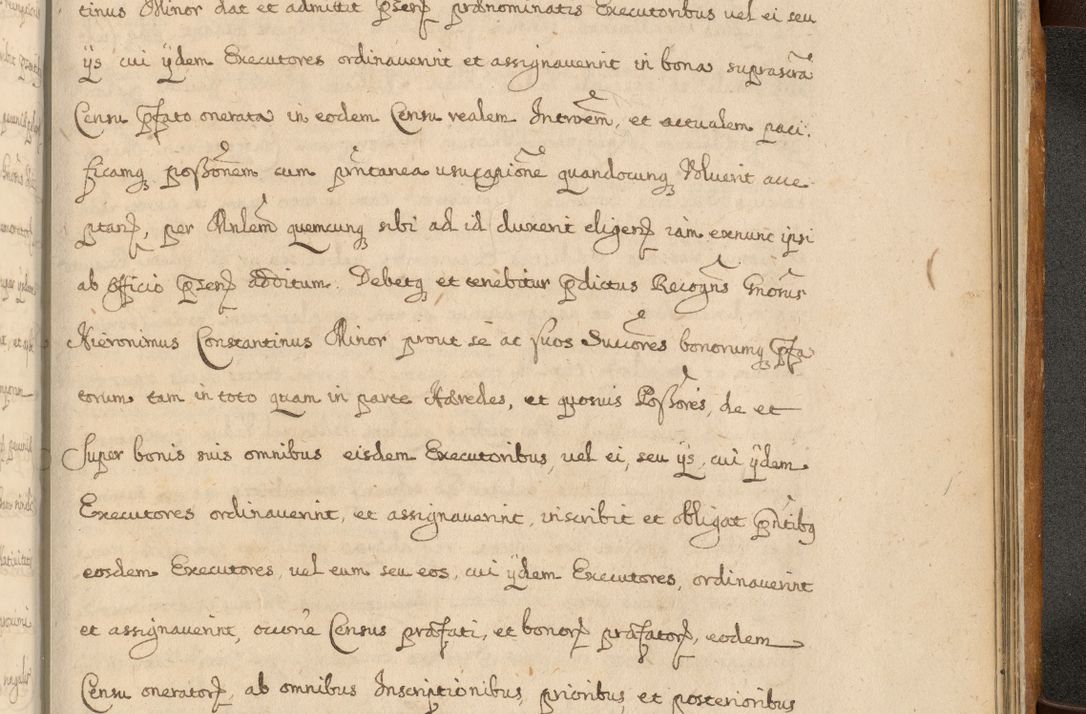Zdjęcie nr 932 dla obiektu archiwalnego: Volumen II actorum episcopalium R. D. Petri Gembicki, episcopi Cracoviensis, locum tenente in dioecesi R. D. Alberto Lipnicki, canonico Cracoviensi post discessum R. D. Episcopi in Italiam et usque ad redditum eiusdem in Poloniam, videlicet a die 16 Novembris 1644 et per a. D. 1645 inchoative ad Septembrem. Horum videatur index ad finem huius voluminis