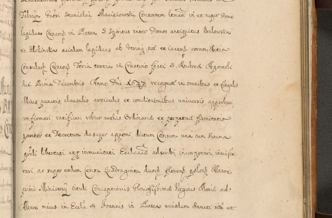 Zdjęcie nr 920 dla obiektu archiwalnego: Volumen II actorum episcopalium R. D. Petri Gembicki, episcopi Cracoviensis, locum tenente in dioecesi R. D. Alberto Lipnicki, canonico Cracoviensi post discessum R. D. Episcopi in Italiam et usque ad redditum eiusdem in Poloniam, videlicet a die 16 Novembris 1644 et per a. D. 1645 inchoative ad Septembrem. Horum videatur index ad finem huius voluminis