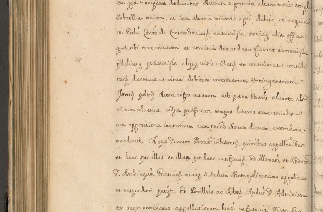 Zdjęcie nr 915 dla obiektu archiwalnego: Volumen II actorum episcopalium R. D. Petri Gembicki, episcopi Cracoviensis, locum tenente in dioecesi R. D. Alberto Lipnicki, canonico Cracoviensi post discessum R. D. Episcopi in Italiam et usque ad redditum eiusdem in Poloniam, videlicet a die 16 Novembris 1644 et per a. D. 1645 inchoative ad Septembrem. Horum videatur index ad finem huius voluminis