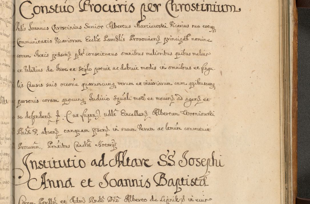 Zdjęcie nr 910 dla obiektu archiwalnego: Volumen II actorum episcopalium R. D. Petri Gembicki, episcopi Cracoviensis, locum tenente in dioecesi R. D. Alberto Lipnicki, canonico Cracoviensi post discessum R. D. Episcopi in Italiam et usque ad redditum eiusdem in Poloniam, videlicet a die 16 Novembris 1644 et per a. D. 1645 inchoative ad Septembrem. Horum videatur index ad finem huius voluminis