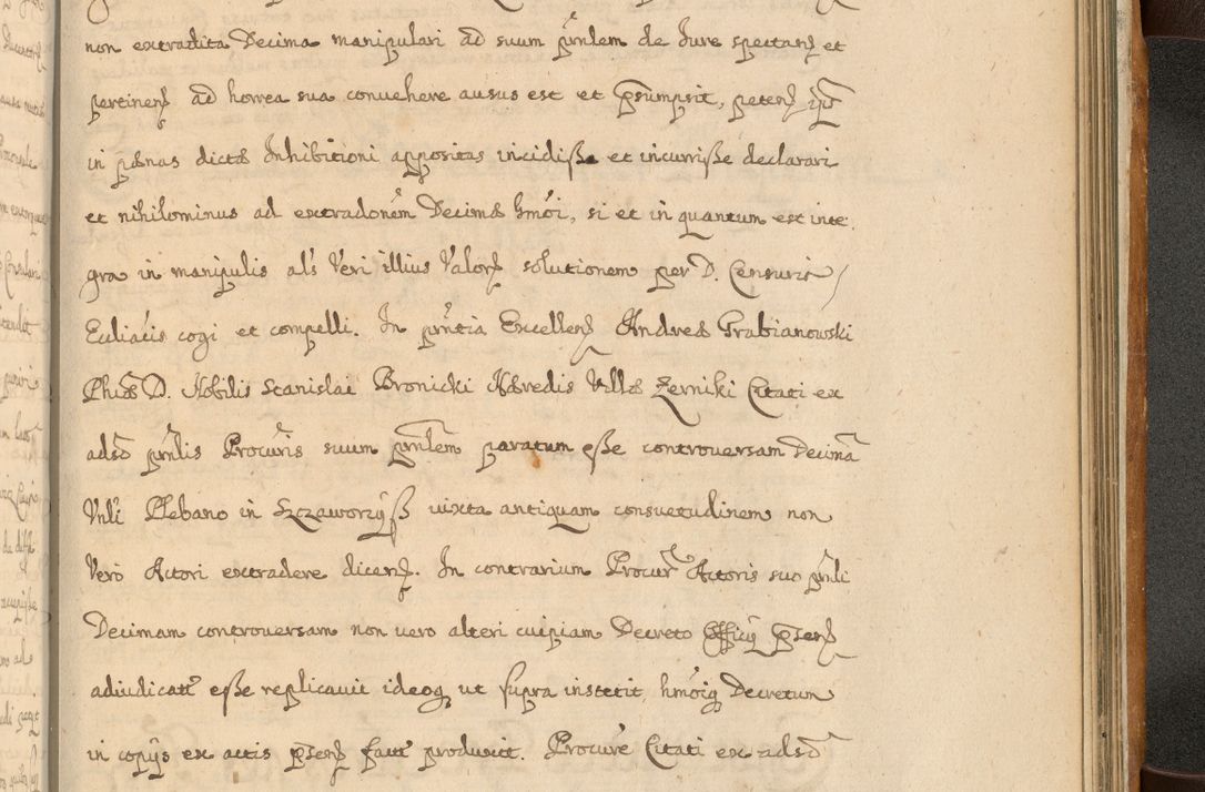 Zdjęcie nr 902 dla obiektu archiwalnego: Volumen II actorum episcopalium R. D. Petri Gembicki, episcopi Cracoviensis, locum tenente in dioecesi R. D. Alberto Lipnicki, canonico Cracoviensi post discessum R. D. Episcopi in Italiam et usque ad redditum eiusdem in Poloniam, videlicet a die 16 Novembris 1644 et per a. D. 1645 inchoative ad Septembrem. Horum videatur index ad finem huius voluminis