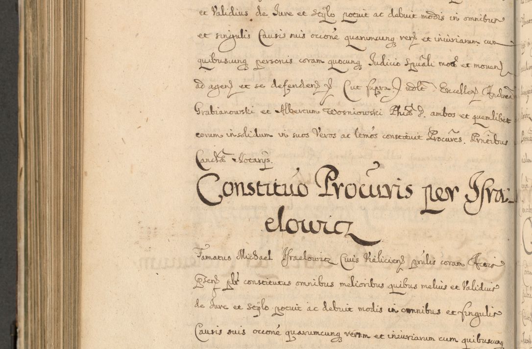 Zdjęcie nr 897 dla obiektu archiwalnego: Volumen II actorum episcopalium R. D. Petri Gembicki, episcopi Cracoviensis, locum tenente in dioecesi R. D. Alberto Lipnicki, canonico Cracoviensi post discessum R. D. Episcopi in Italiam et usque ad redditum eiusdem in Poloniam, videlicet a die 16 Novembris 1644 et per a. D. 1645 inchoative ad Septembrem. Horum videatur index ad finem huius voluminis