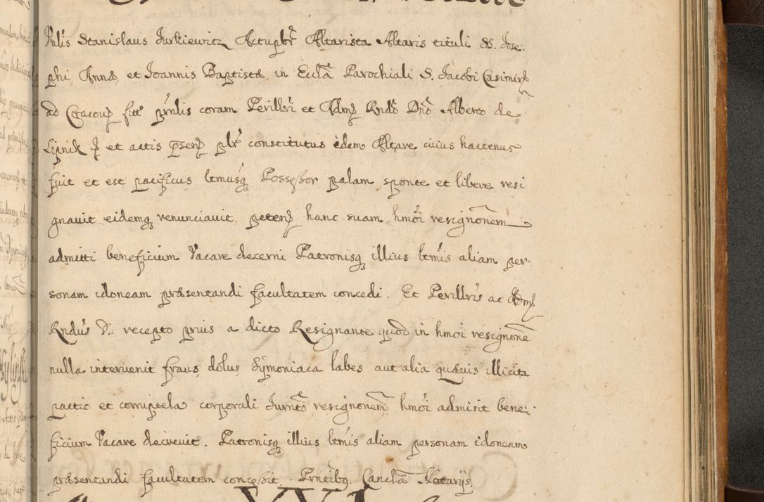 Zdjęcie nr 888 dla obiektu archiwalnego: Volumen II actorum episcopalium R. D. Petri Gembicki, episcopi Cracoviensis, locum tenente in dioecesi R. D. Alberto Lipnicki, canonico Cracoviensi post discessum R. D. Episcopi in Italiam et usque ad redditum eiusdem in Poloniam, videlicet a die 16 Novembris 1644 et per a. D. 1645 inchoative ad Septembrem. Horum videatur index ad finem huius voluminis